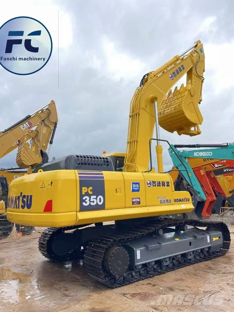 Komatsu 350-7 Pásové rýpadlá