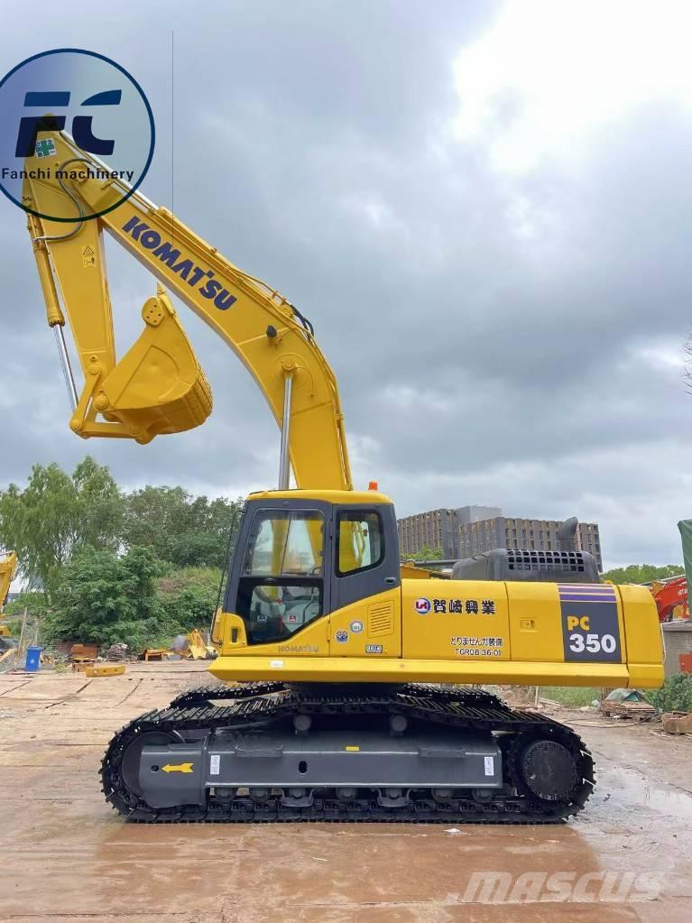 Komatsu 350-7 Pásové rýpadlá