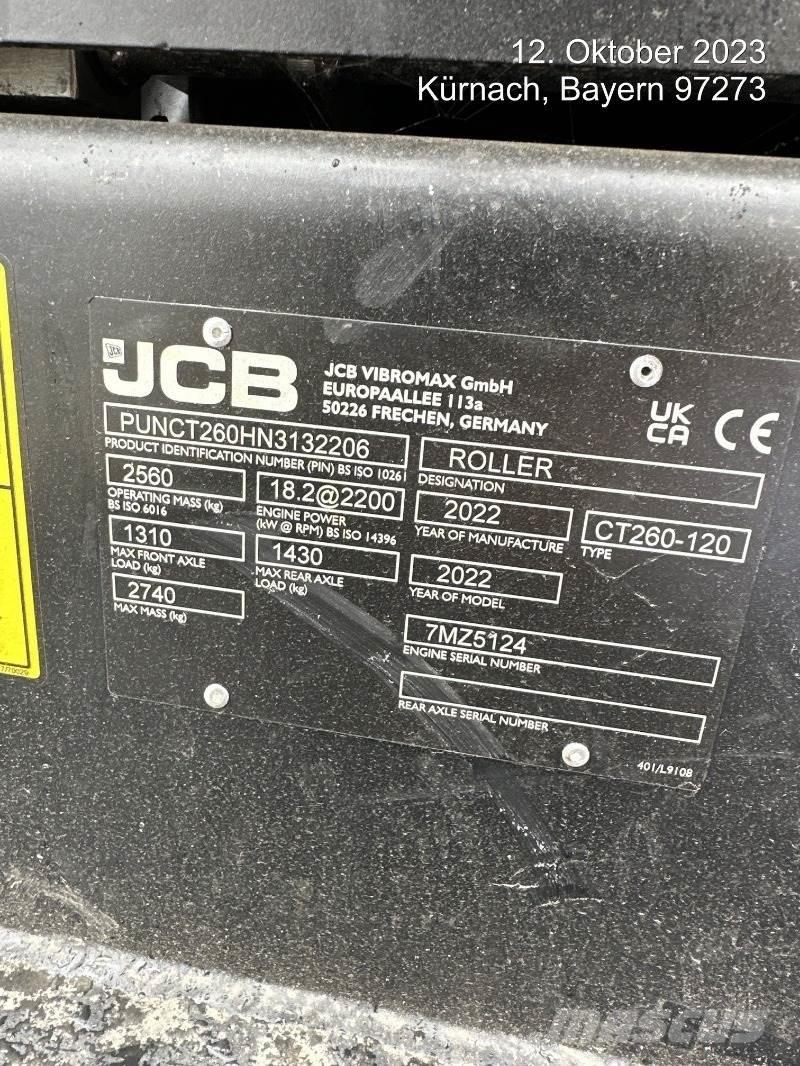 JCB CT260-120 Valce