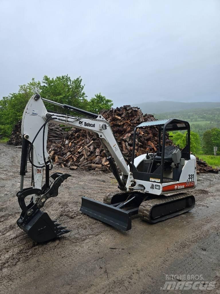 Bobcat 331G Mini rýpadlá < 7t