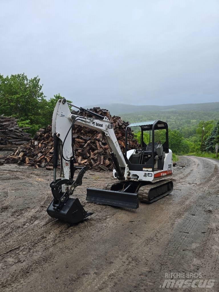 Bobcat 331G Mini rýpadlá < 7t