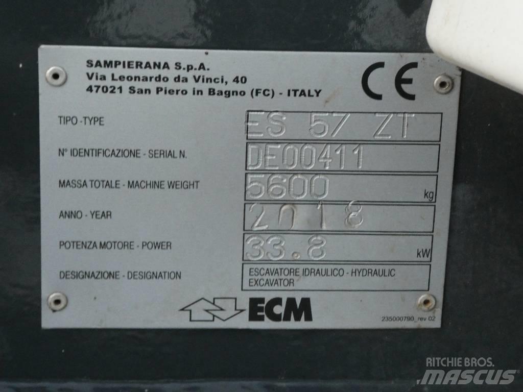 ECM ES 57 ZT Mini rýpadlá < 7t