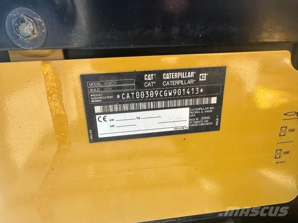 CAT 309 CR Midi rýpadlá 7 t - 12 t