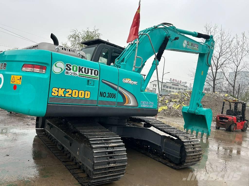 Kobelco SK200D Pásové rýpadlá