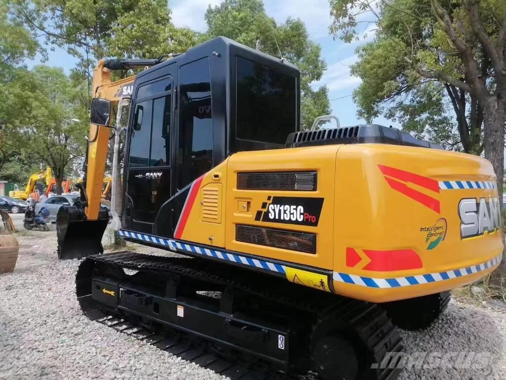 Sany SY135C Pásové rýpadlá