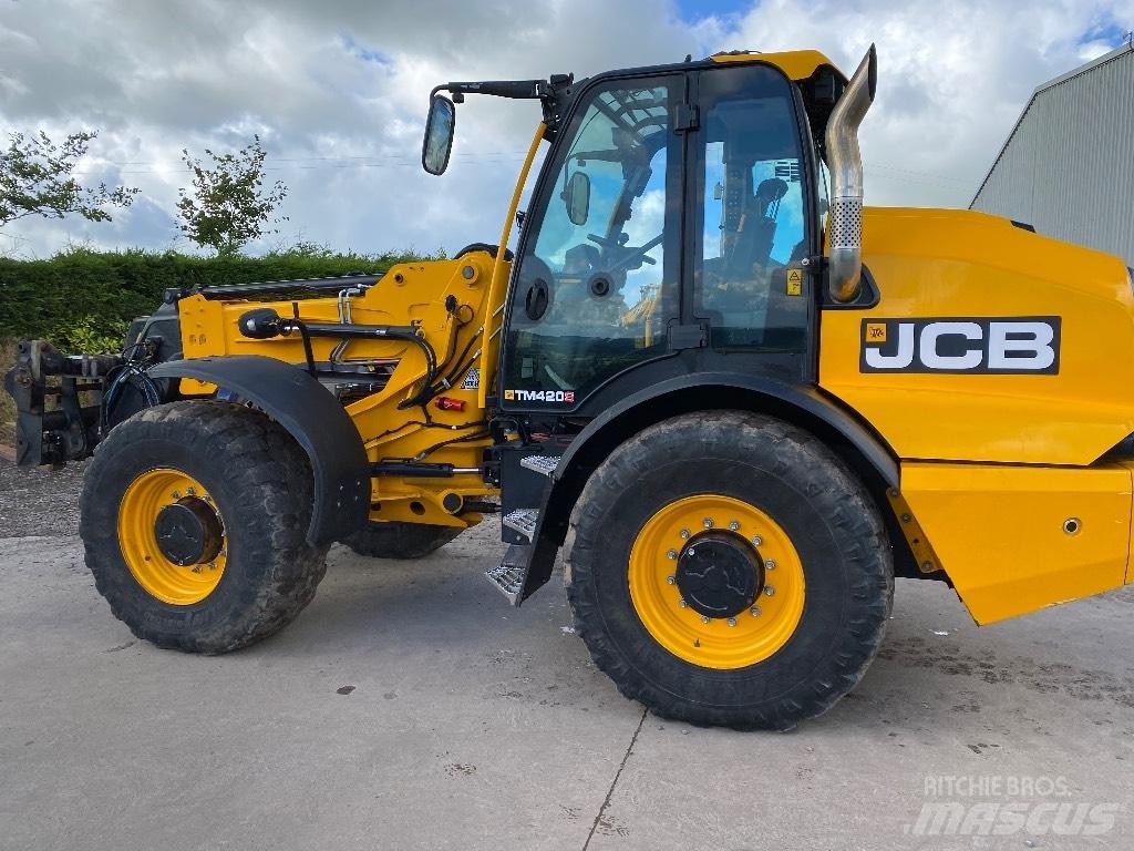 JCB Tm420s Teleskopické nakladače pre poľnohospodárstvo