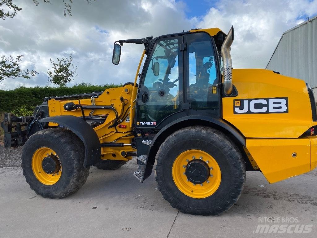 JCB Tm420s Teleskopické nakladače pre poľnohospodárstvo