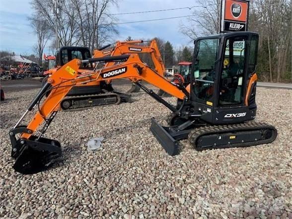 Doosan DX35-5 Mini rýpadlá < 7t