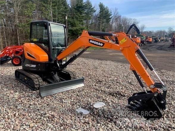 Doosan DX35-5 Mini rýpadlá < 7t