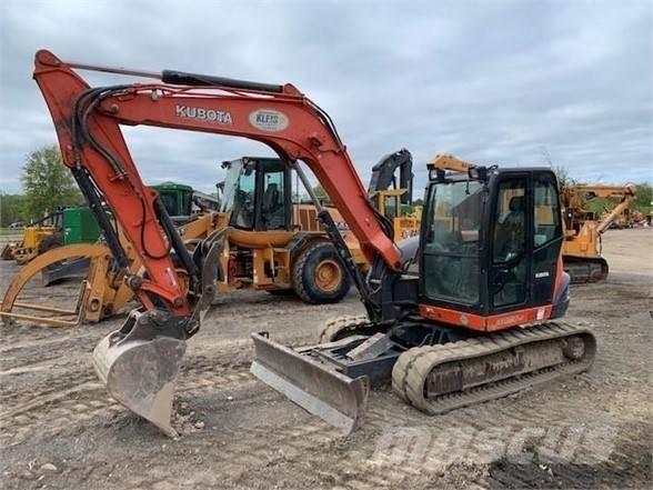Kubota KX080-4 Pásové rýpadlá