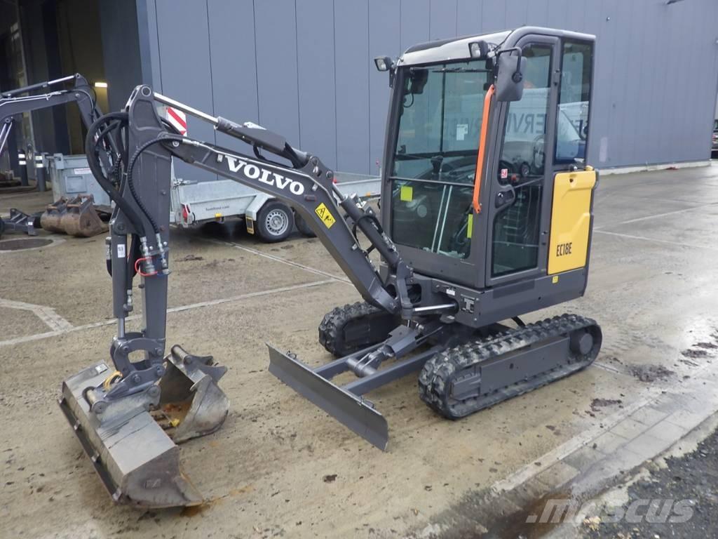 Volvo EC 18 E Mini rýpadlá < 7t