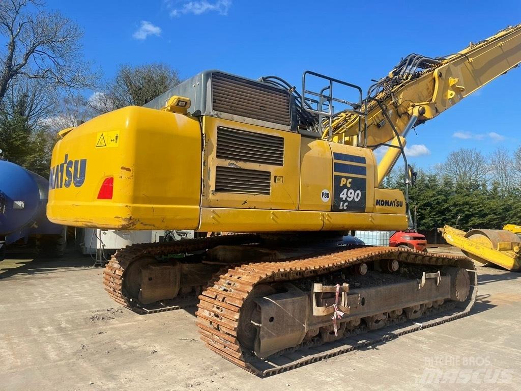 Komatsu PC490LC -10 Pásové rýpadlá