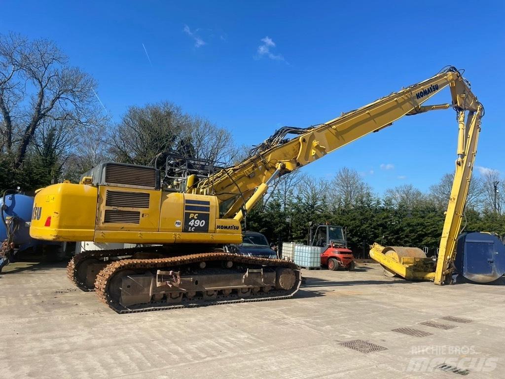Komatsu PC490LC -10 Pásové rýpadlá