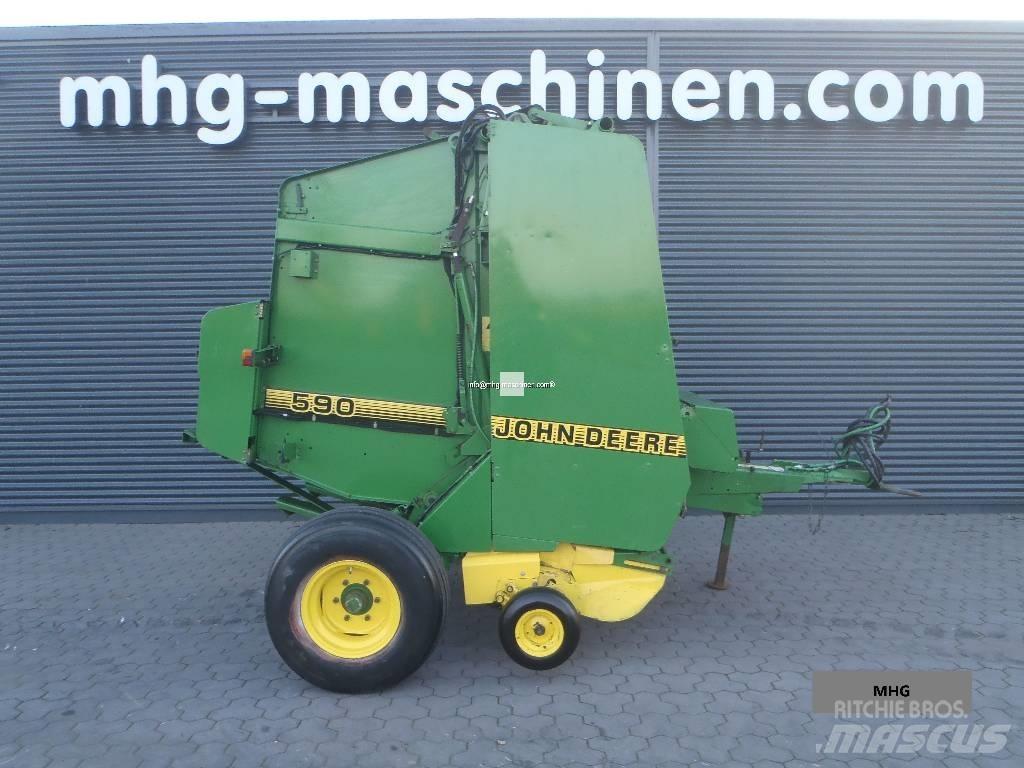 John Deere 590 Lisy na okrúhle balíky