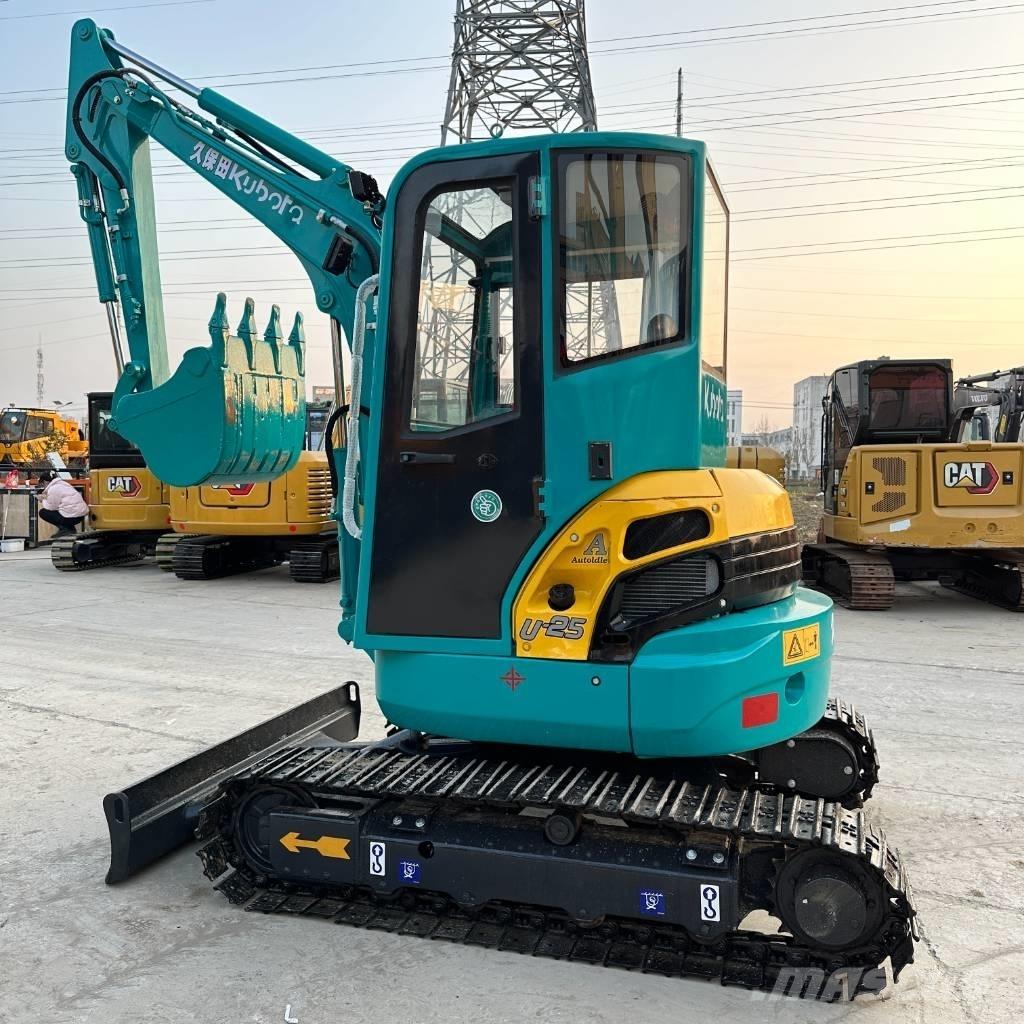 Kubota U 25 Mini rýpadlá < 7t
