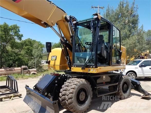 CAT M318F Kolesové rýpadlá