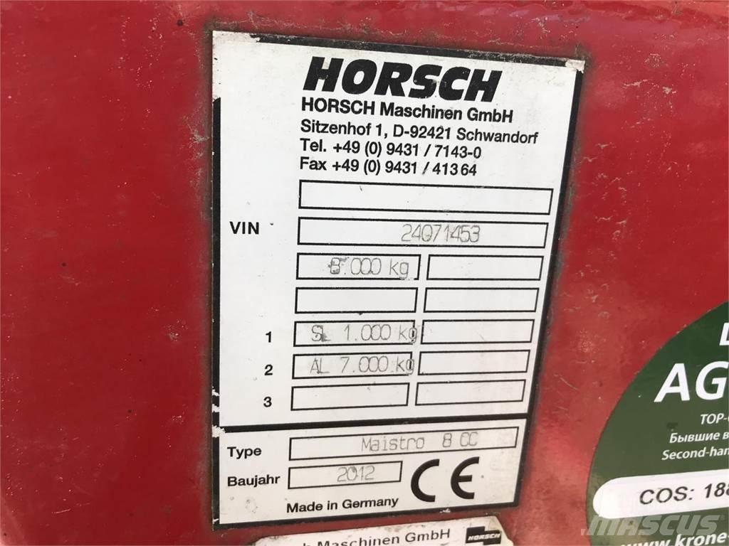 Horsch Maistro 8CC Presné sejačky