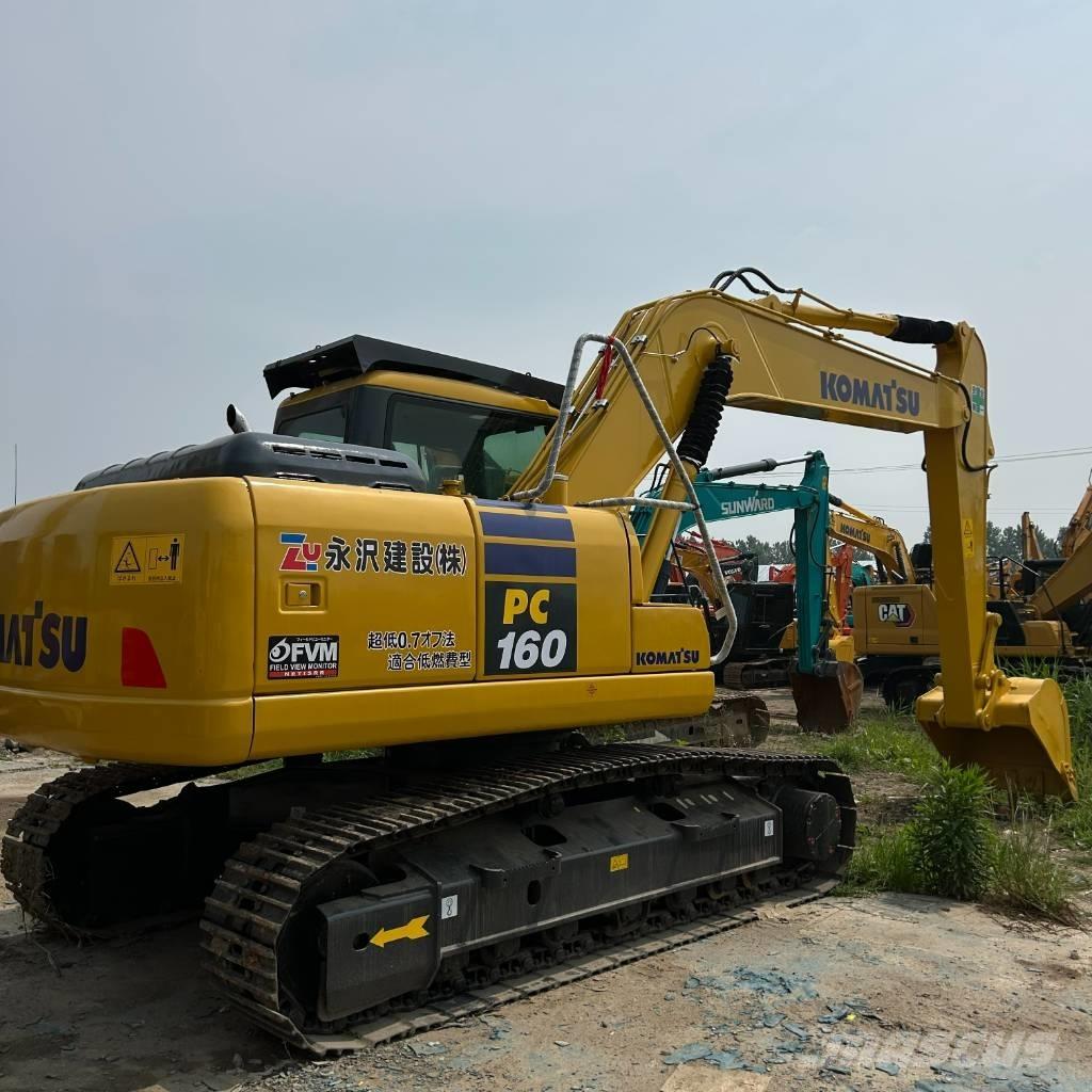 Komatsu 160 Pásové rýpadlá