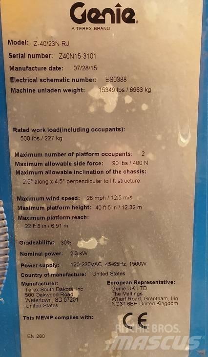 Genie Z 40/23 N RJ Kĺbové plošiny