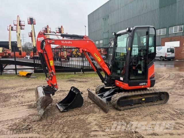 Kubota U 27-4 Mini rýpadlá < 7t