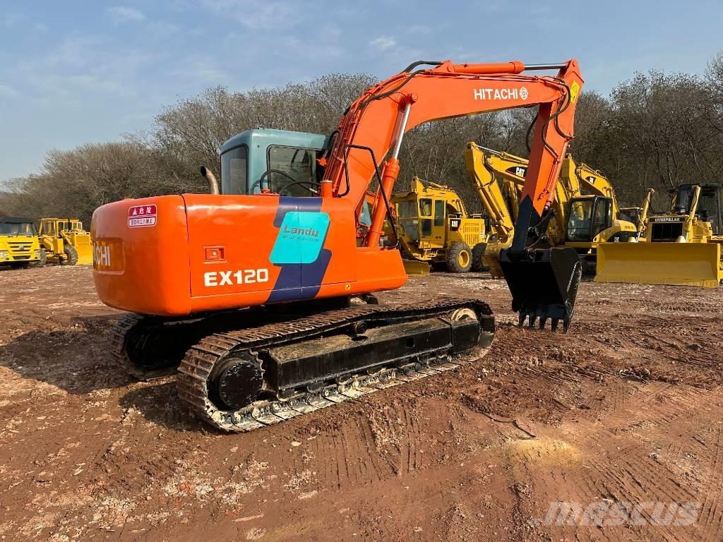Hitachi EX 120 Pásové rýpadlá
