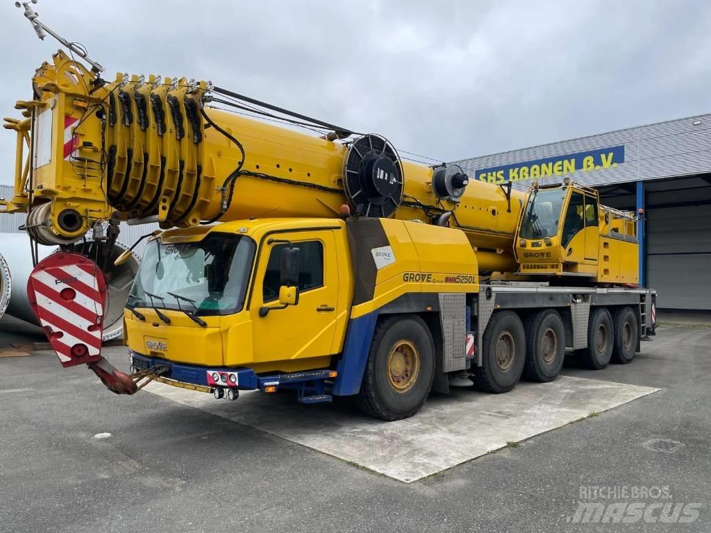 Grove GMK 5250 L Univerzálne terénne žeriavy