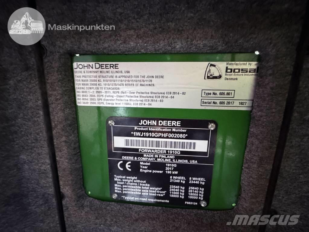 John Deere 1910 G Lesné traktory