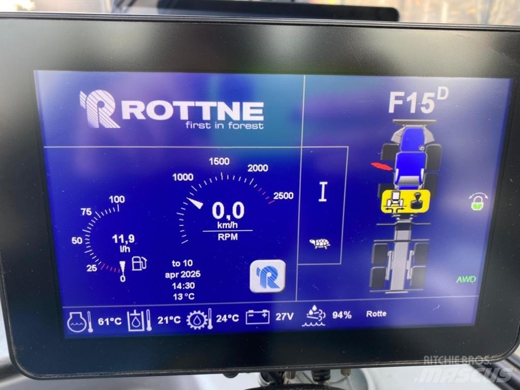 Rottne F15D Lesné traktory