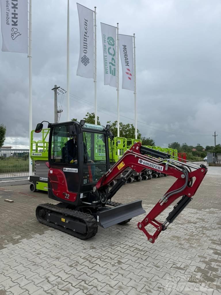 Yanmar SV 22 Mini rýpadlá < 7t