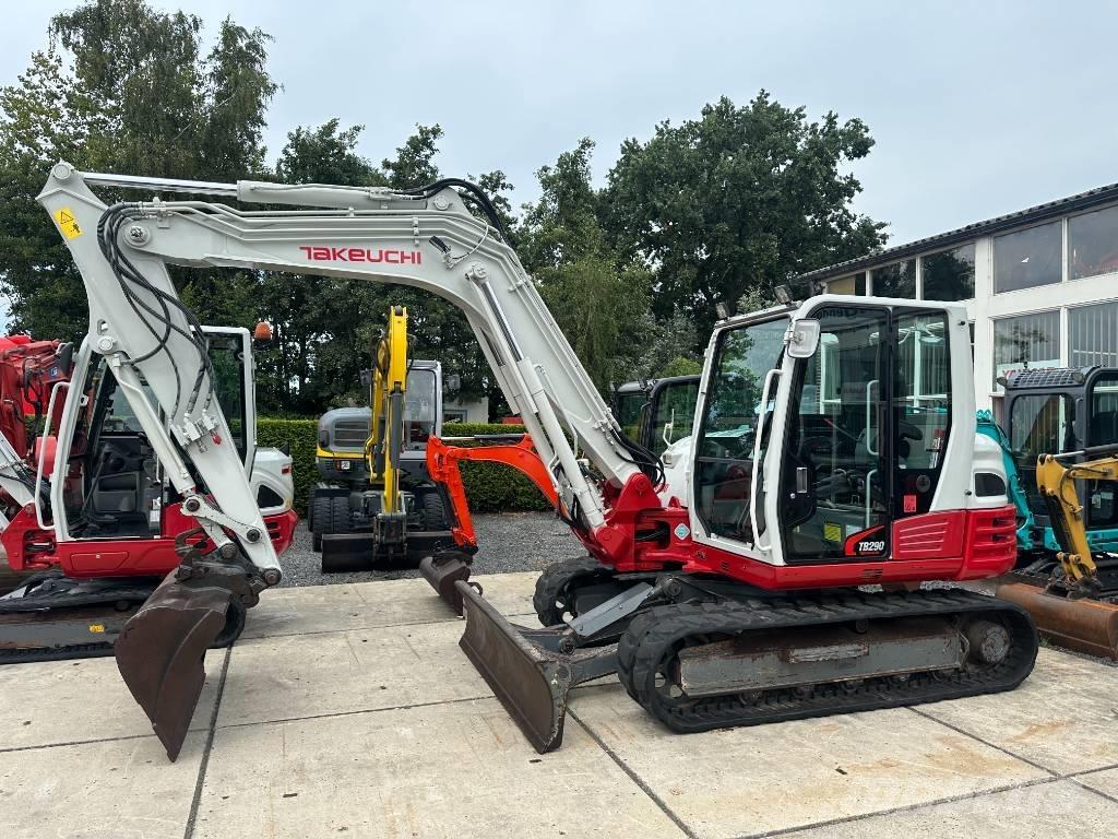 Takeuchi TB 290 Midi rýpadlá 7 t - 12 t