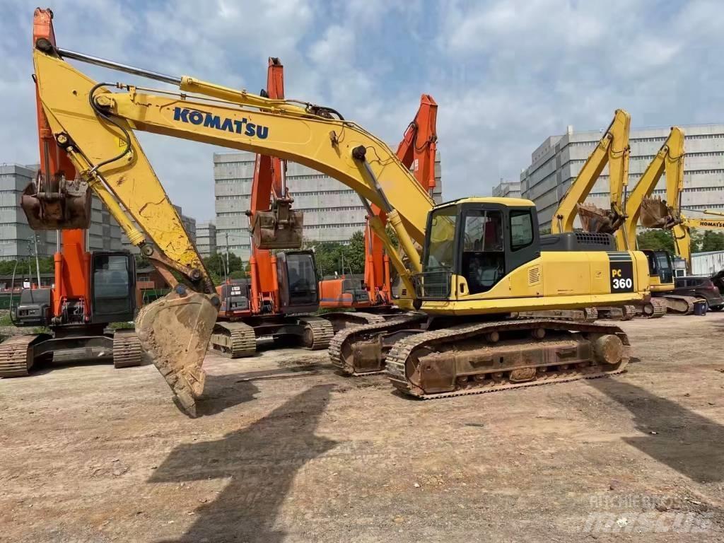 Komatsu PC 360-7 Pásové rýpadlá