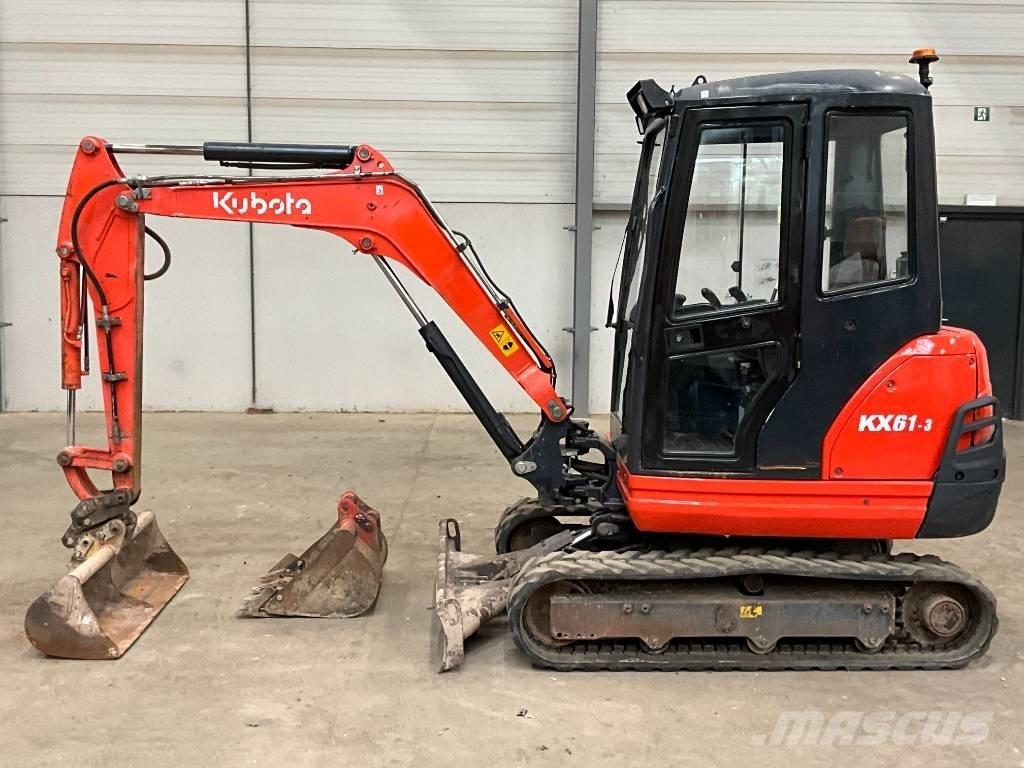 Kubota KX 61-3 Mini rýpadlá < 7t