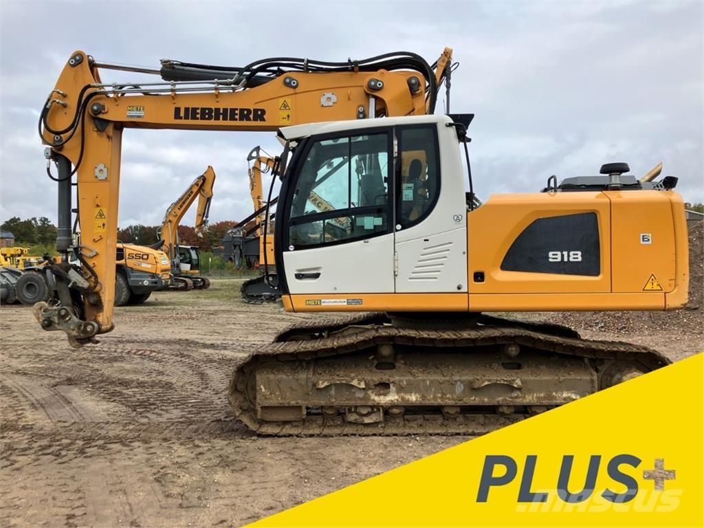 Liebherr R918 Pásové rýpadlá