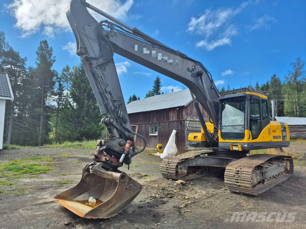 Komatsu PC 210 LC-7K Pásové rýpadlá