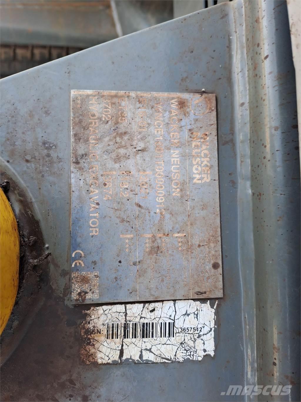 Wacker Neuson ET35 Pásové rýpadlá