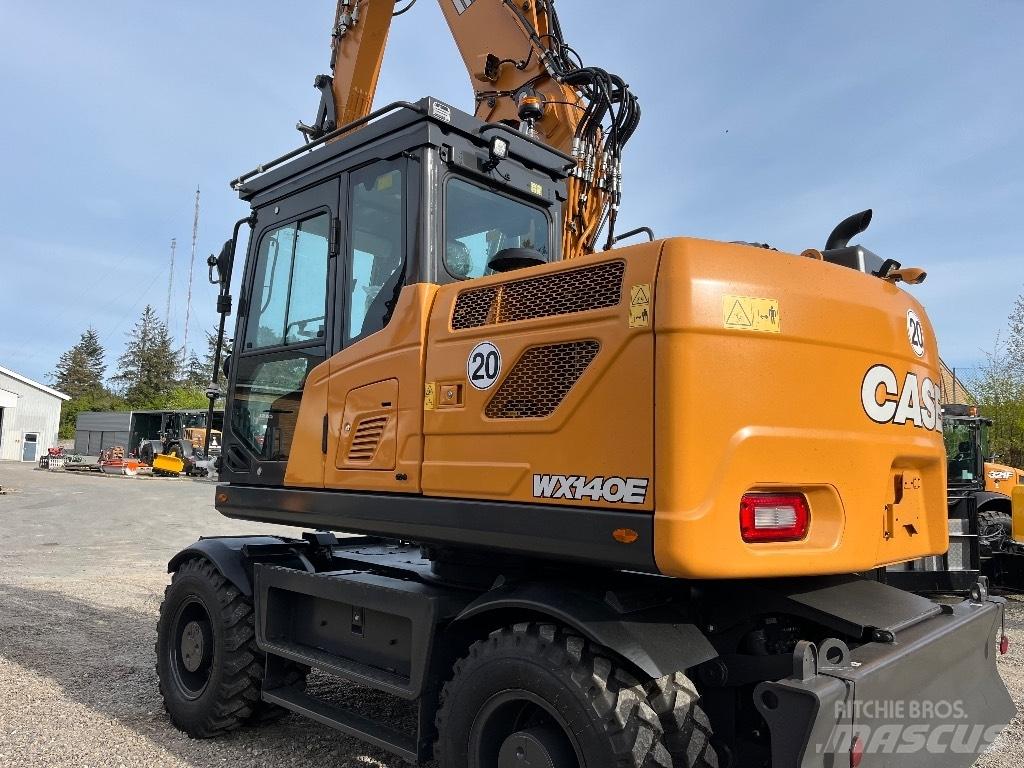 CASE WX 140E Kolesové rýpadlá
