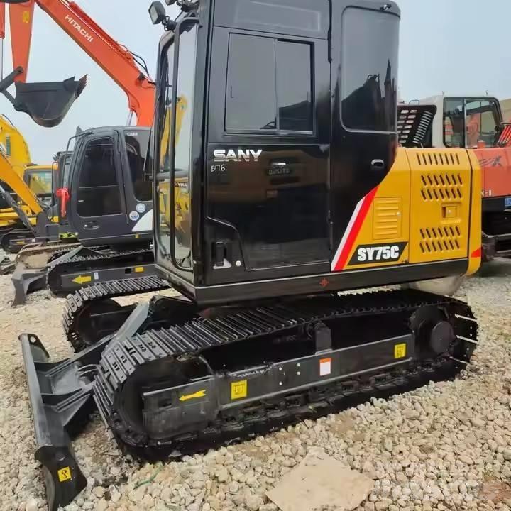 Sany SY75C Pásové rýpadlá