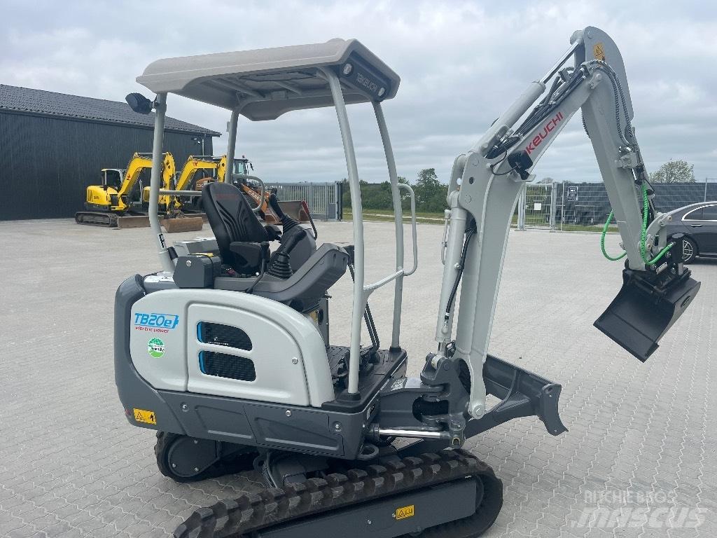 Takeuchi TB 20 E Mini rýpadlá < 7t