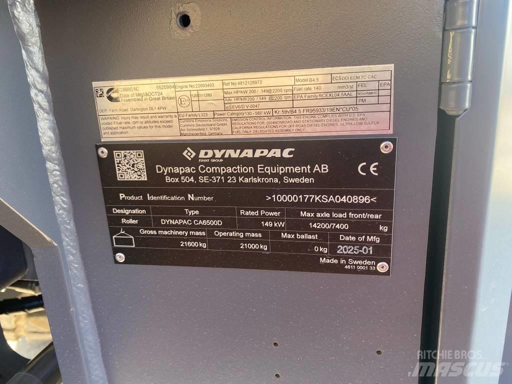 Dynapac CA 6500 D Ťahačové valce