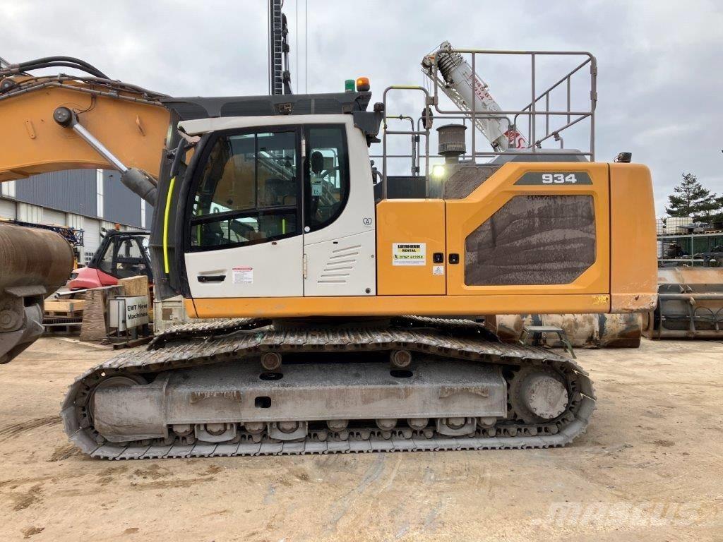 Liebherr R 934 Pásové rýpadlá