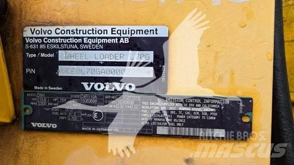 Volvo L70G Kolesové nakladače