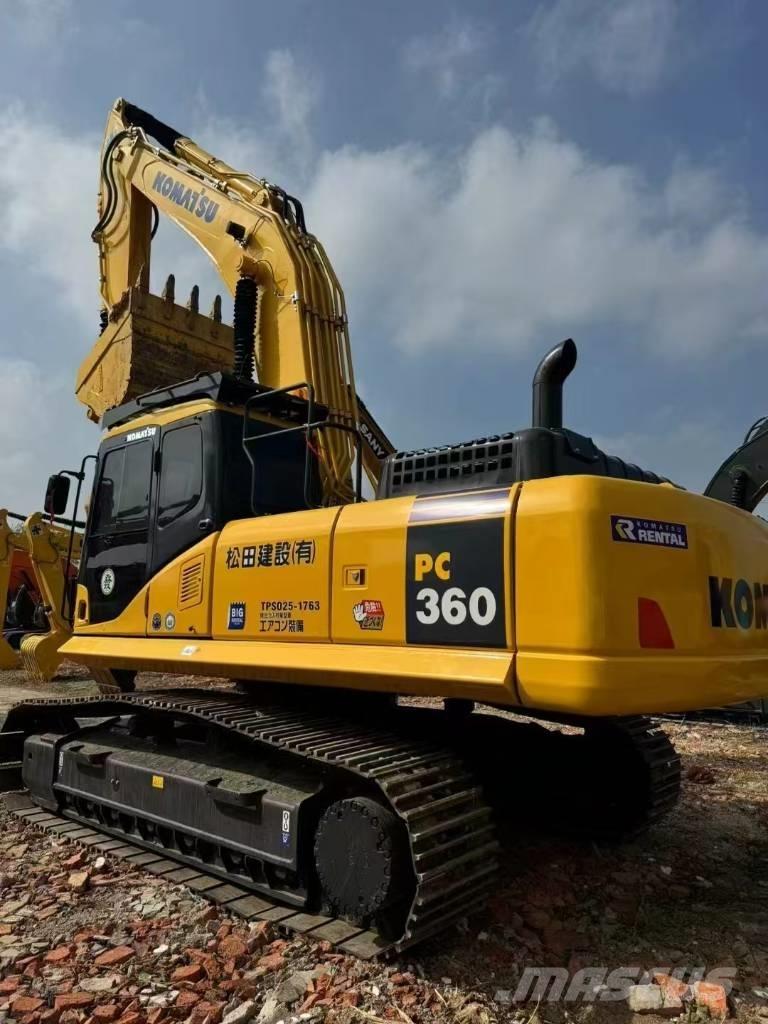 Komatsu 360-7 Pásové rýpadlá