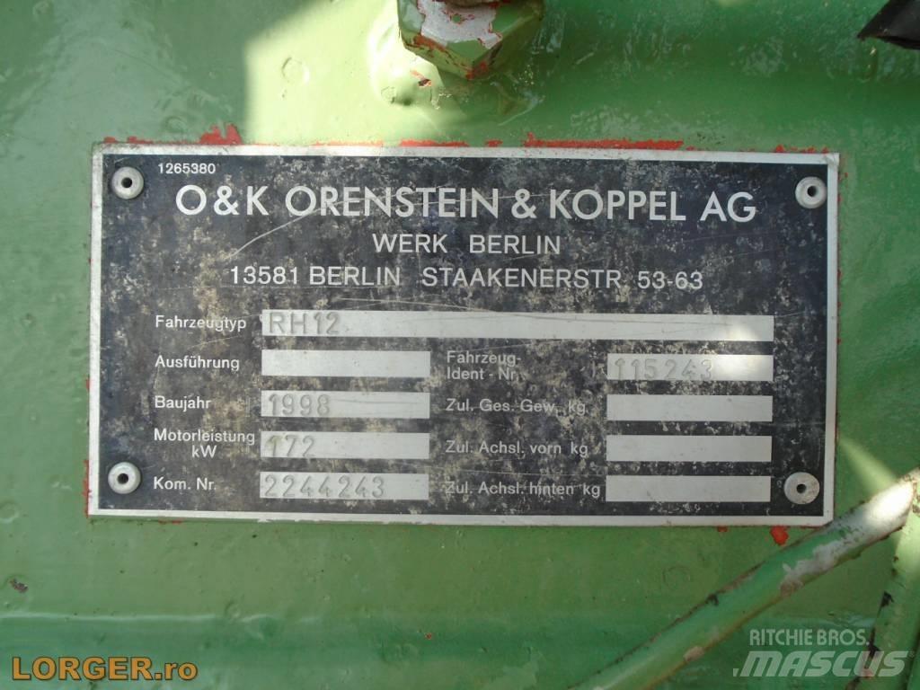O&K RH 12 Pásové rýpadlá