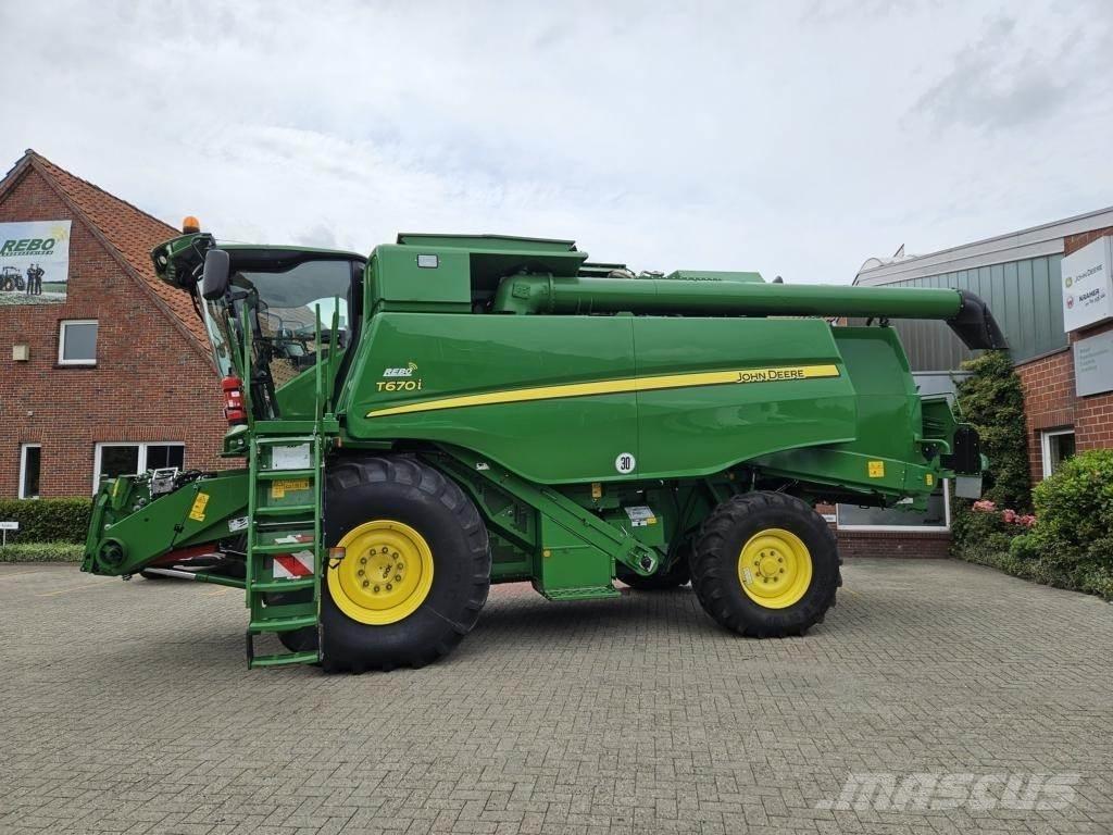 John Deere T660 Kombinované zberacie stroje