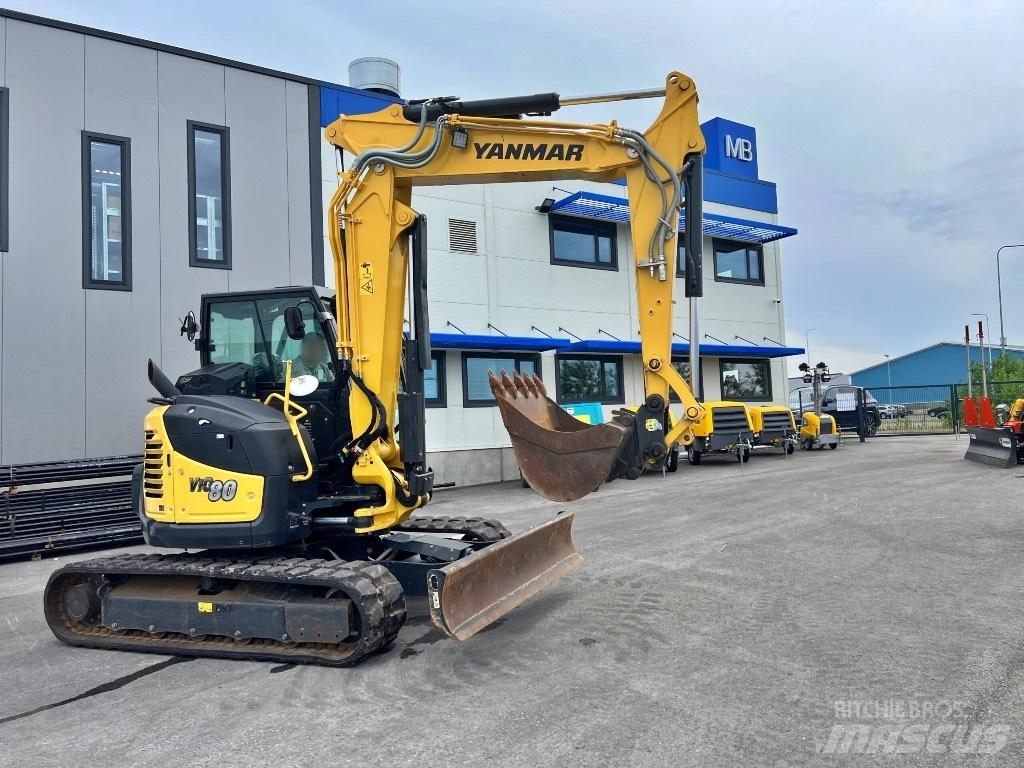 Yanmar Vio 80-2PB Midi rýpadlá 7 t - 12 t