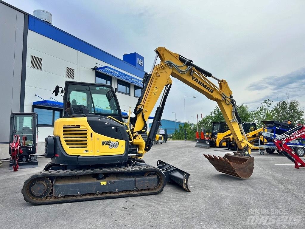 Yanmar Vio 80-2PB Midi rýpadlá 7 t - 12 t