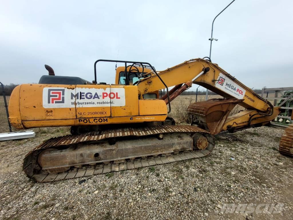Hyundai 250 Pásové rýpadlá