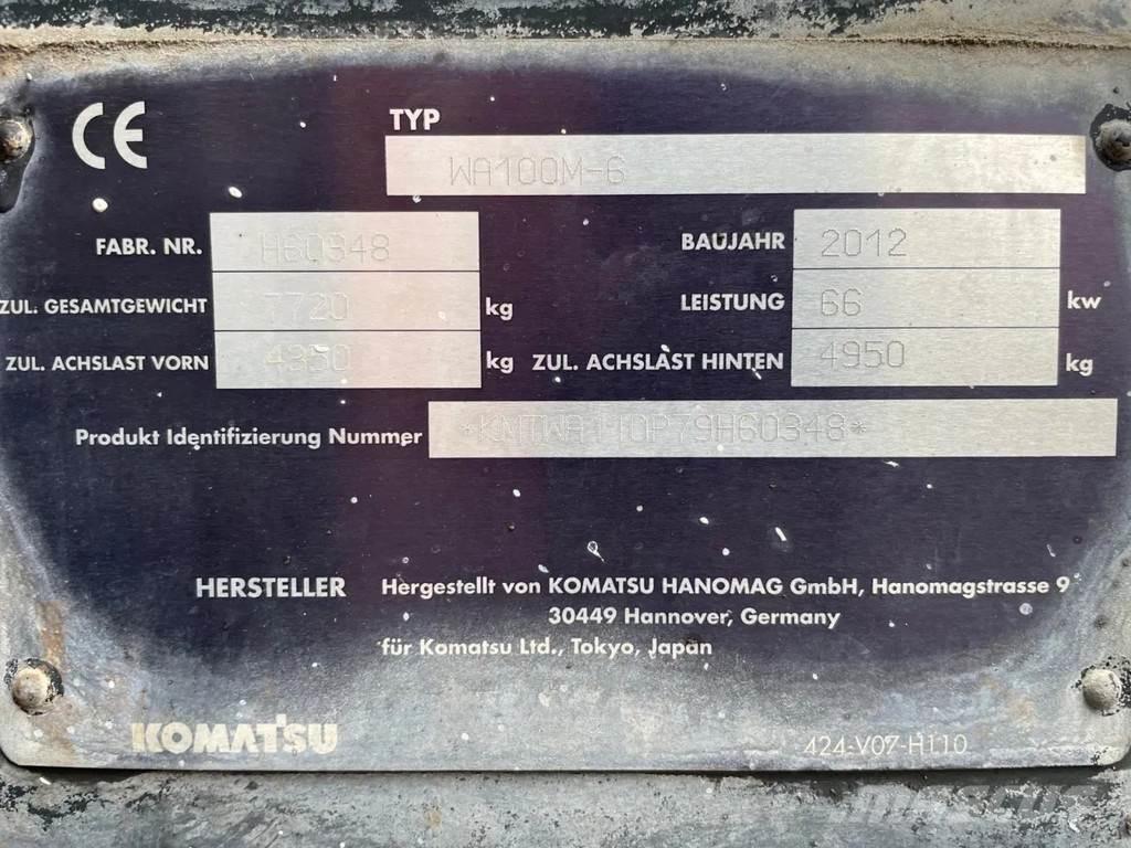 Komatsu WA100 Kolesové nakladače