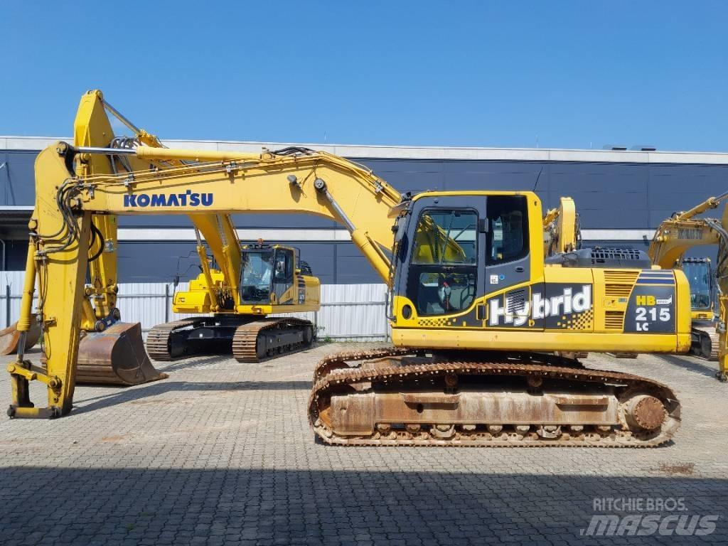 Komatsu HB215LC-1 Pásové rýpadlá