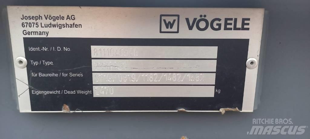 Vögele MT 3000-2 Stroje pre prepravu materiálov